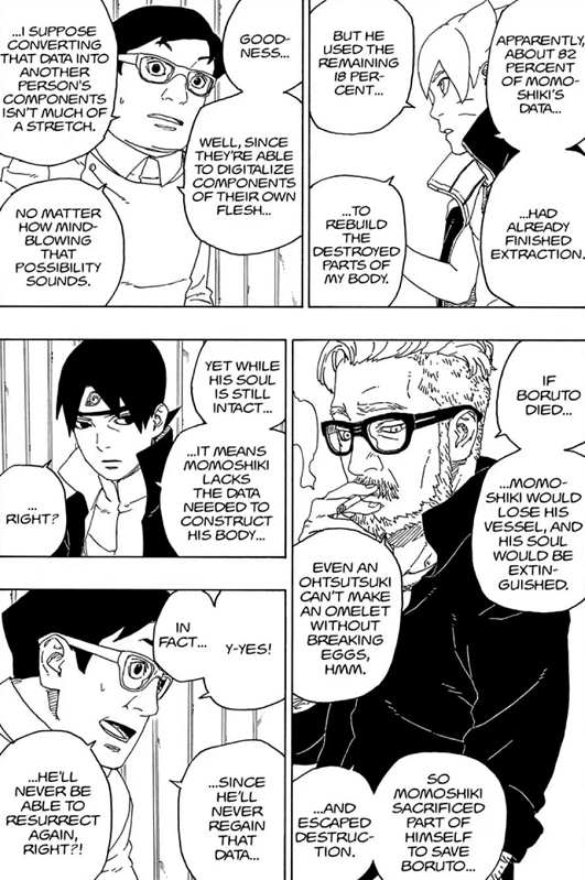 川木|博人传漫画68:博人解释复活经过,片助直呼桃式是大善人