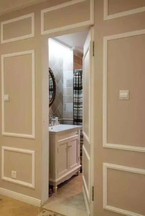 老婆装修的新房很漂亮,一个隐形门却把表姐坑惨了,好尴尬!