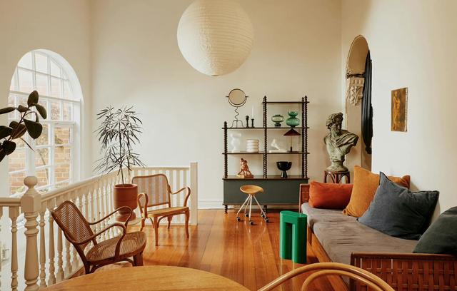 发现一个迷宫般的家,空间利用很有趣,甜蜜复古无与伦比,太想住