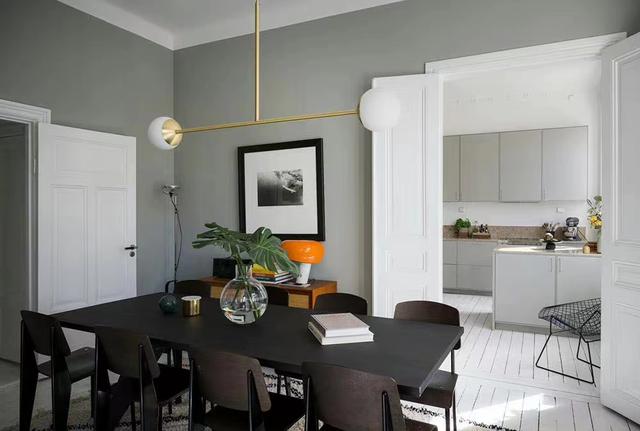 瑞典男主家:不同空间不同色,简约大气设计感强,可当装修范本了