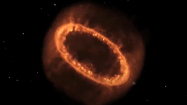 天文学家发现神秘环形天体 或为星际间产物