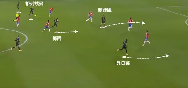 李弘权|复盘巴萨4-0：双肋锋战术结合中场前插，激活梅西100%射门得分率