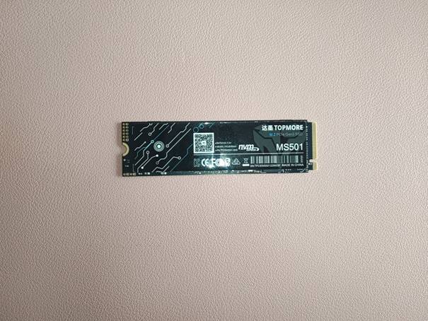 电池|全盘固态解决方案-达墨(TOPMORE)MS501固态硬盘评测