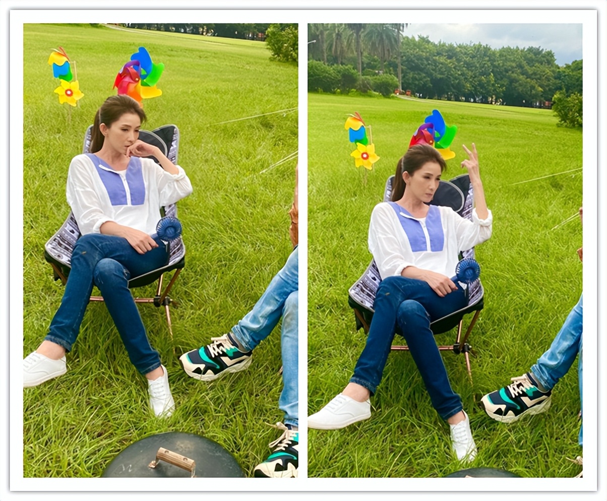 帅气的服装太有范了，个子高的女人一定要试试，叶全真太帅了