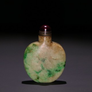 文玩|清代:翡翠鼻烟壶