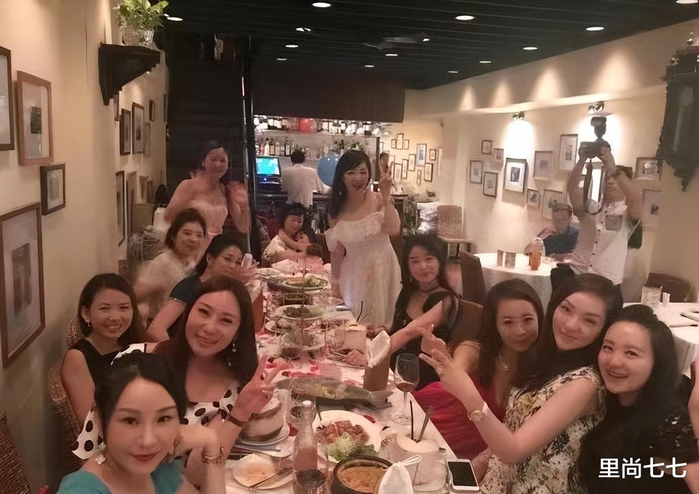 李念生日太隆重，众阔太闺蜜穿礼服亮相，她穿豹纹裙成主角