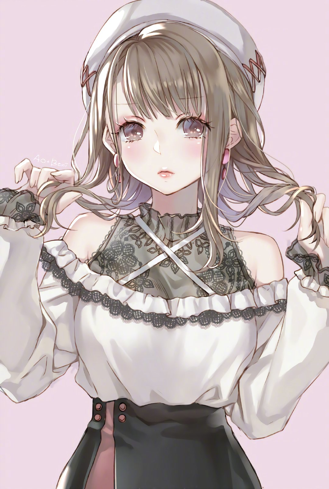 防晒 美少女脸上的彩妆画的好精致,是春天甜腻腻的味道,这谁能不爱