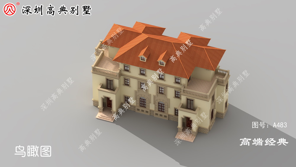 兄弟建房，双拼三层别墅，让建筑更为夺目