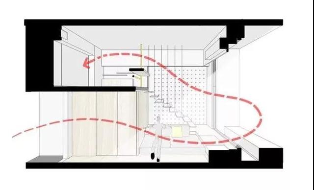 她家16㎡,还没我家客厅大,居然住三个人都不挤,设计得太棒了!