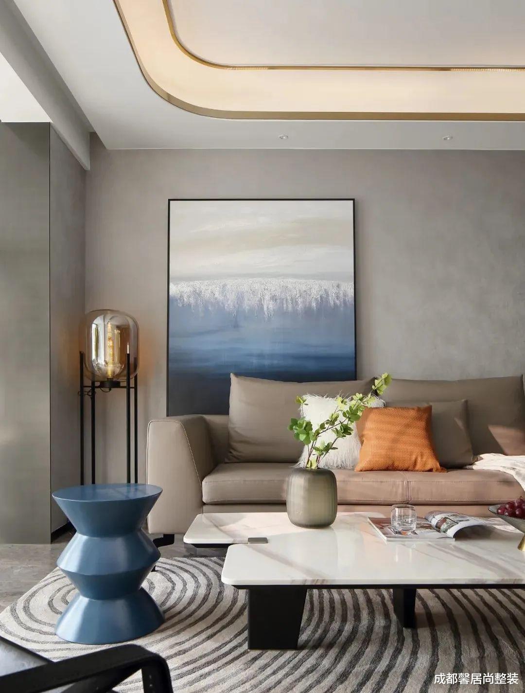 |110㎡轻奢风住宅,精致主义生活典范!