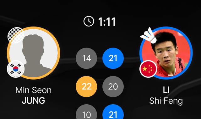 国羽|天时地利人和！7－0，李诗沣2－1力克对手取得国羽男单首胜