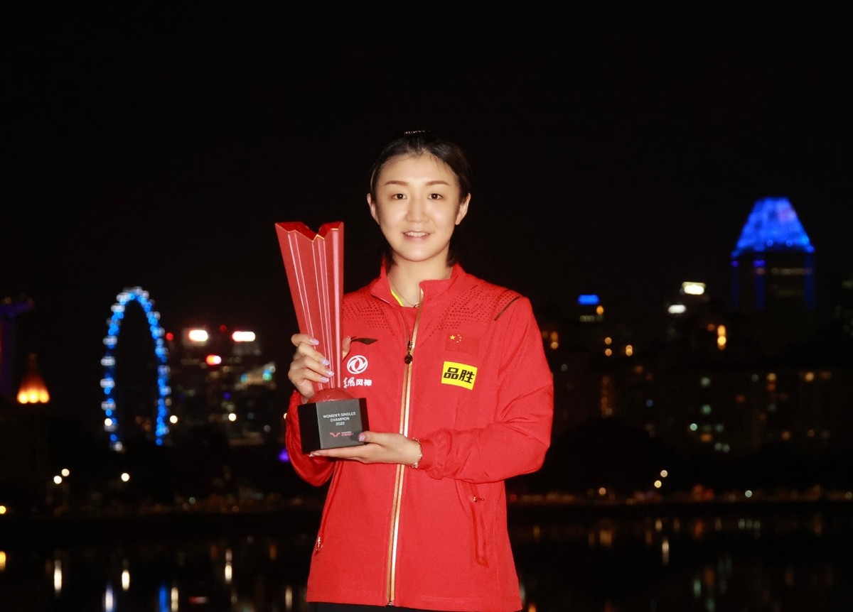 陈梦|陈梦晒酒店闺房,与孙颖莎自拍合影!国乒美女同框,锁亚运会资格