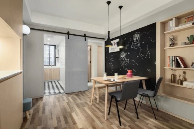 85平简约风刚需小户型 ,这样布置温馨自然