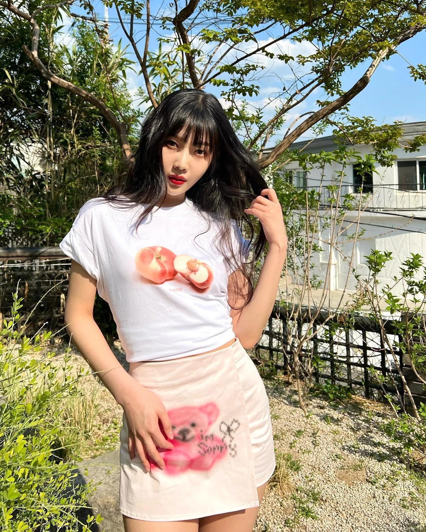 Red Velvet|“可爱的果汁美貌”,Red Velvet朴秀荣,秀出健康阳光丰满S型身材