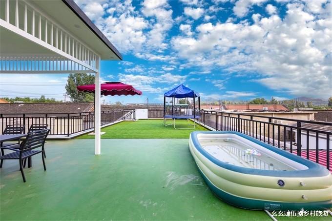 湖南|北京怀柔青龙峡陶源民宿，青山绿水间私密性极强，户外享私汤温泉