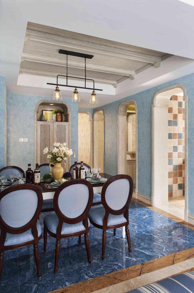 地中海风格新房太美了,花了30万虽然很心疼,但是效果没让人失望