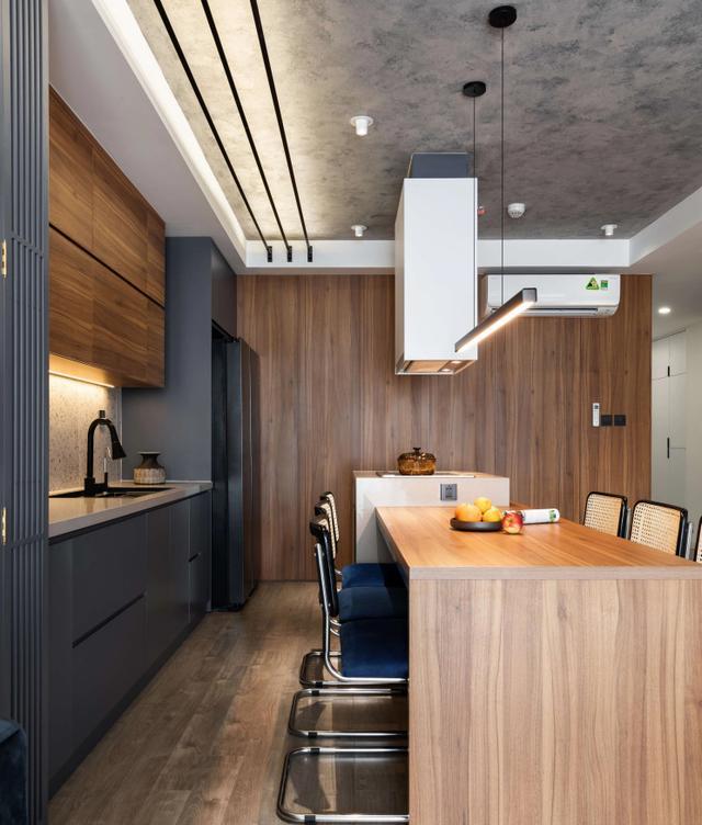 单身一个人住103,打造西厨+餐厅一体式设计,独居也需要仪式感