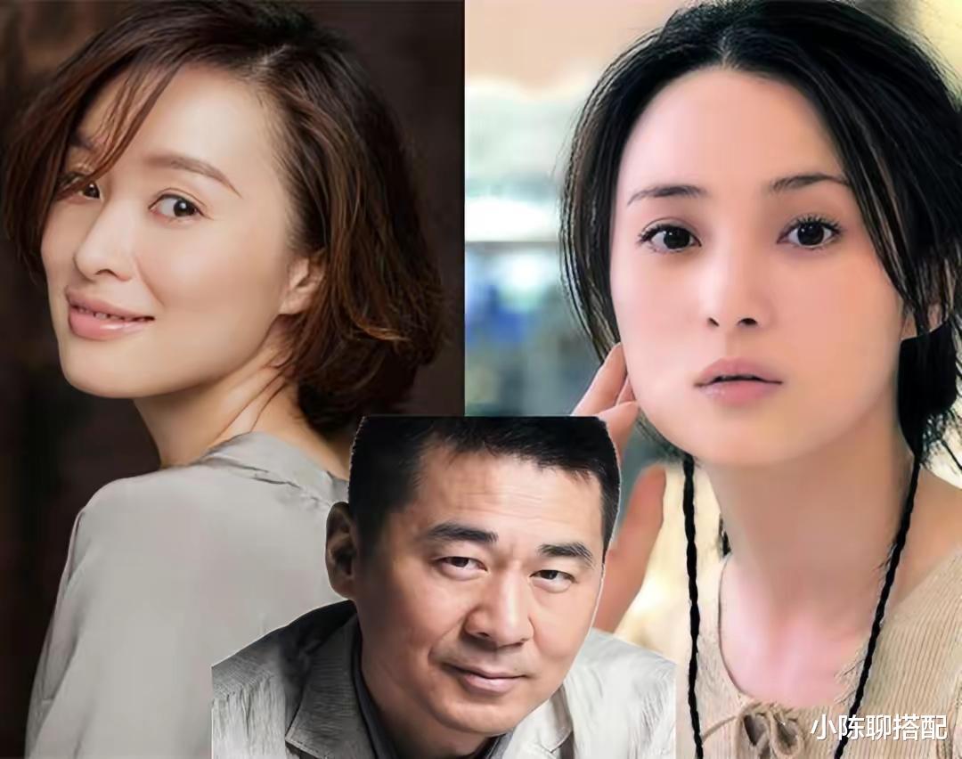 穿衣搭配 吴越一个人也很精彩，穿衣简单有书卷气，50岁也秀雅清丽