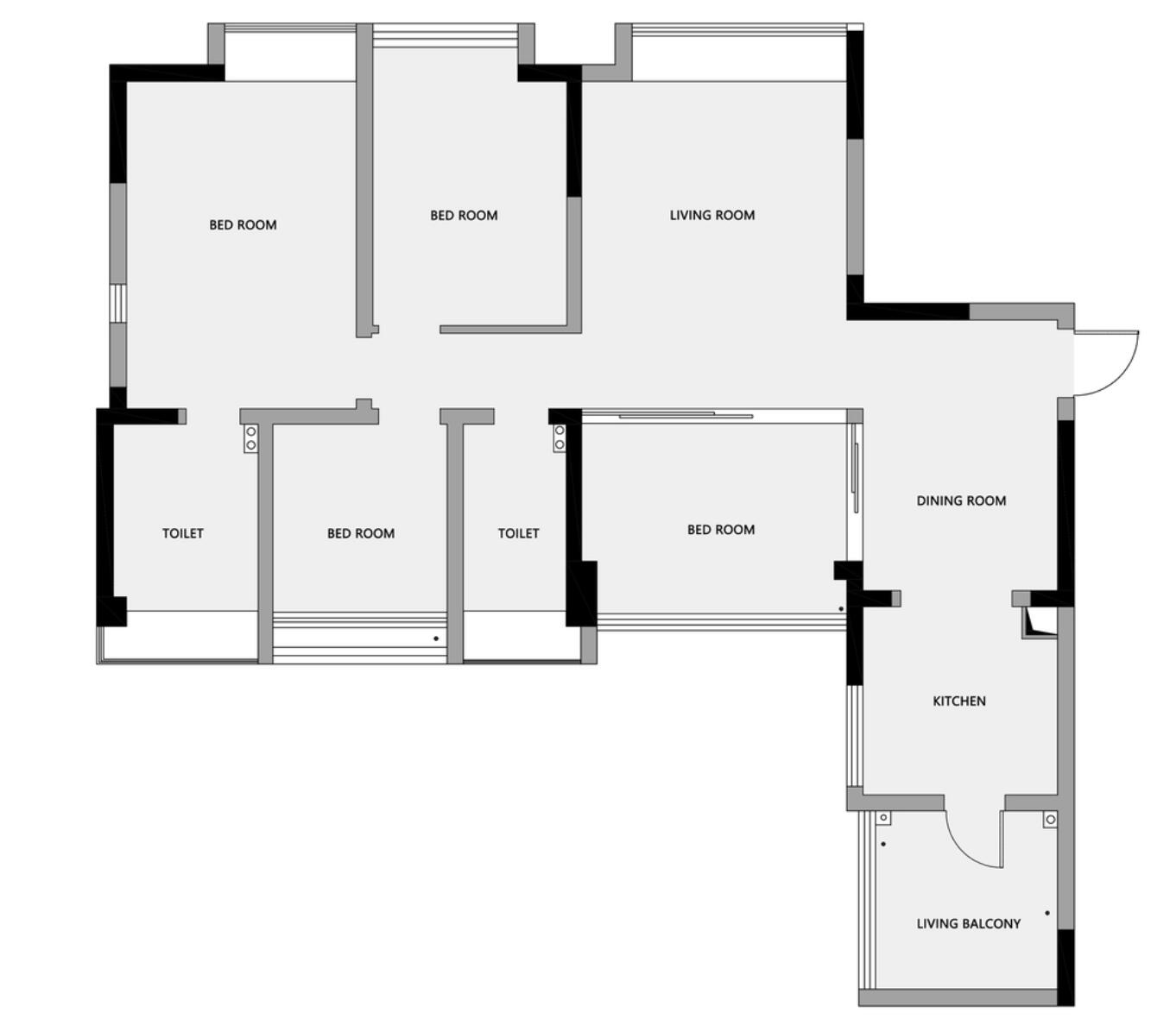 越来越多的人只留一间卧室,只有尝试过,才知道有多舒适