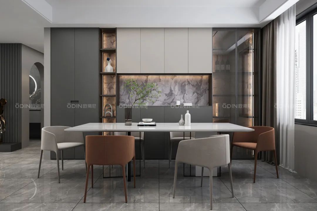 案例赏析 | 151㎡现代极简,藏不住的精致优雅-逐梦系列