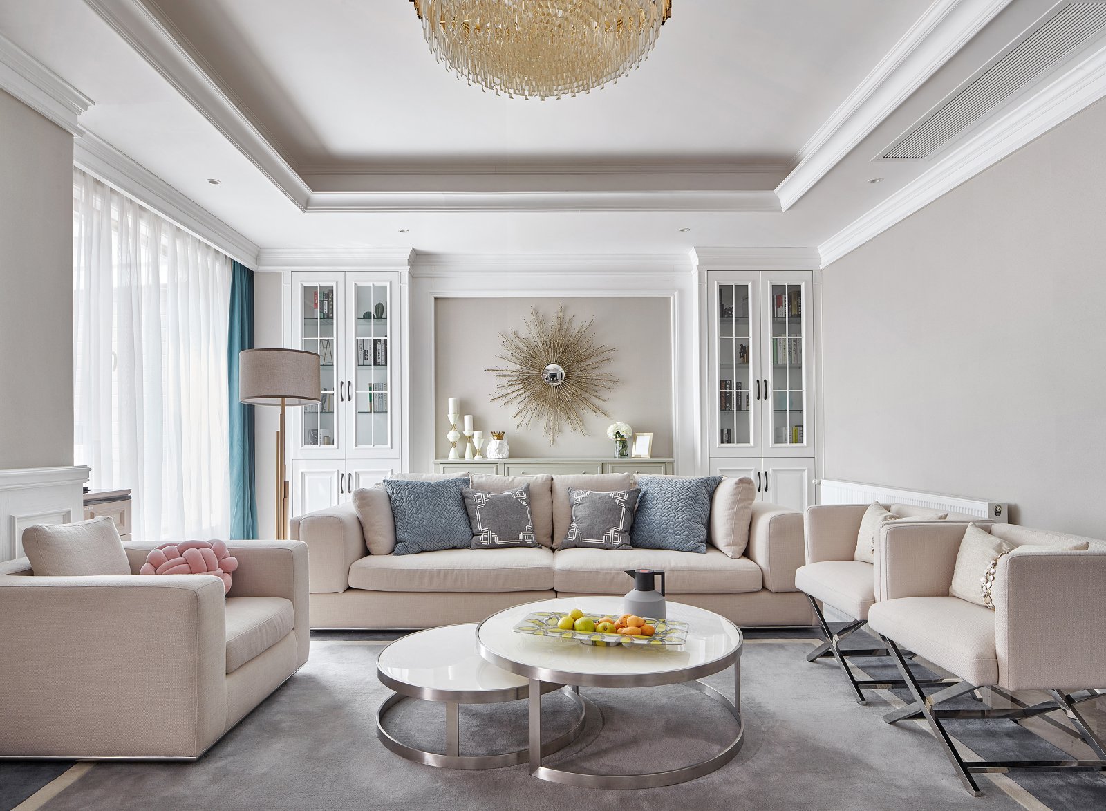 152平兼顾实用性和美学性,看起来赏心悦目,住起来舒适便利