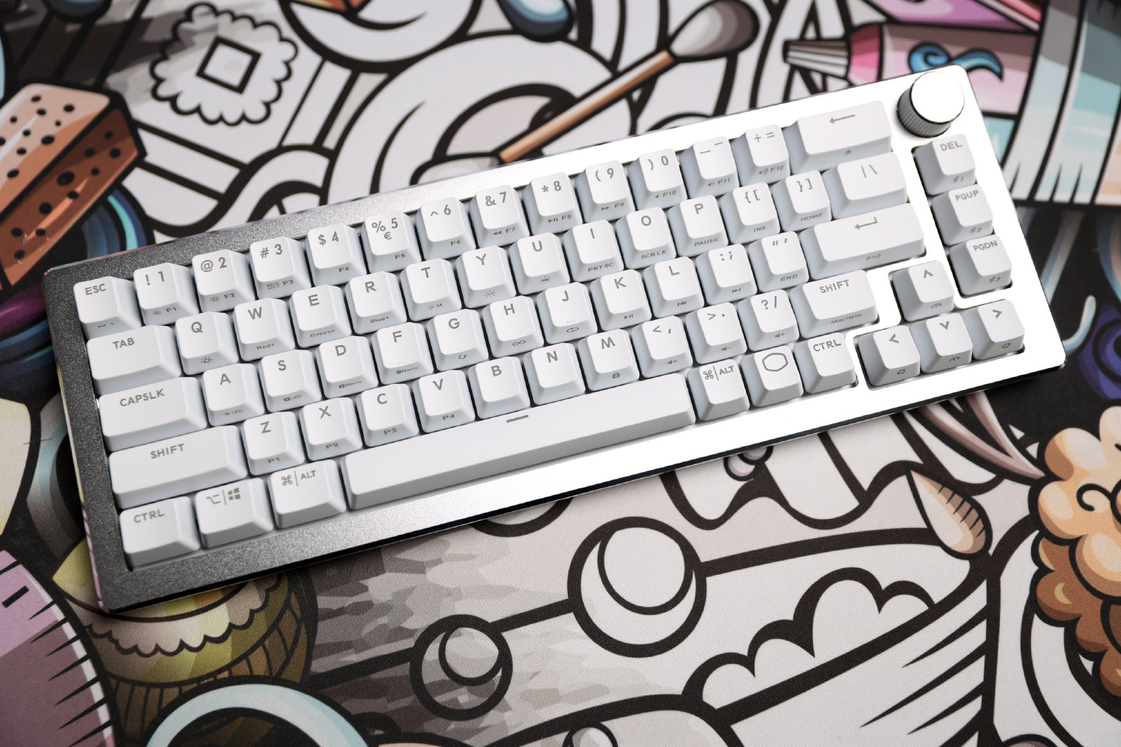 CPU|【擺评】酷冷CK721三模机械键盘-小巧、实用