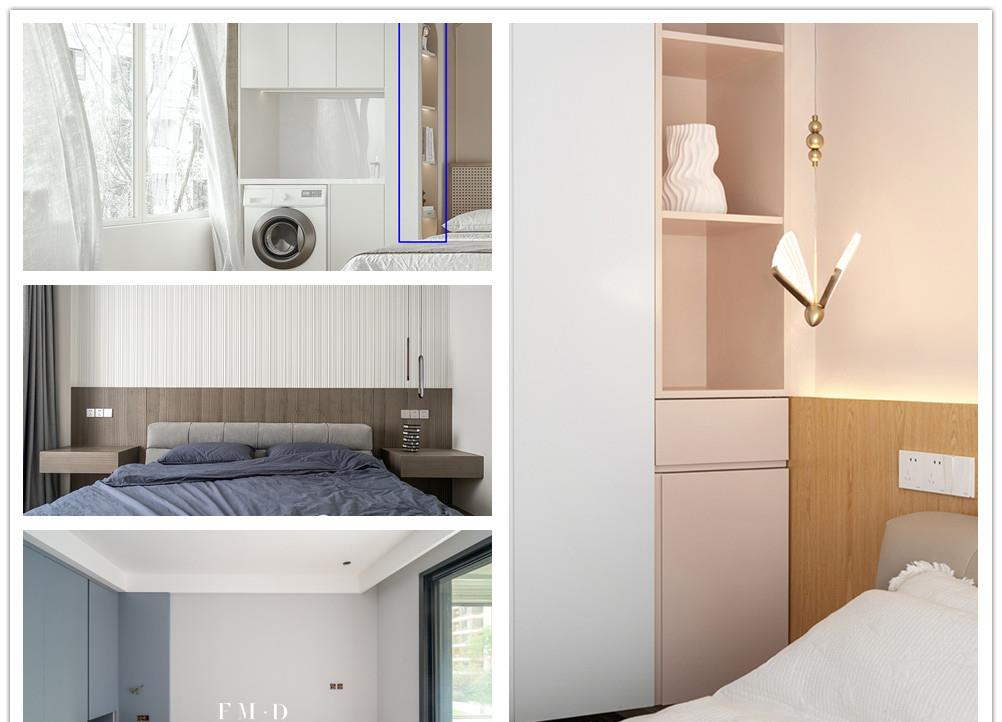 衣柜门被床头柜挡住?先别慌!多亏设计师提供这6招,招招好用