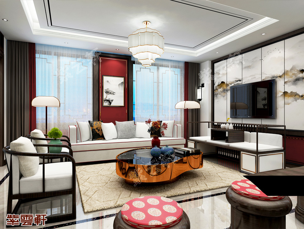 灵动活泼的新中式装修，沉醉于一缕撩人的古韵中