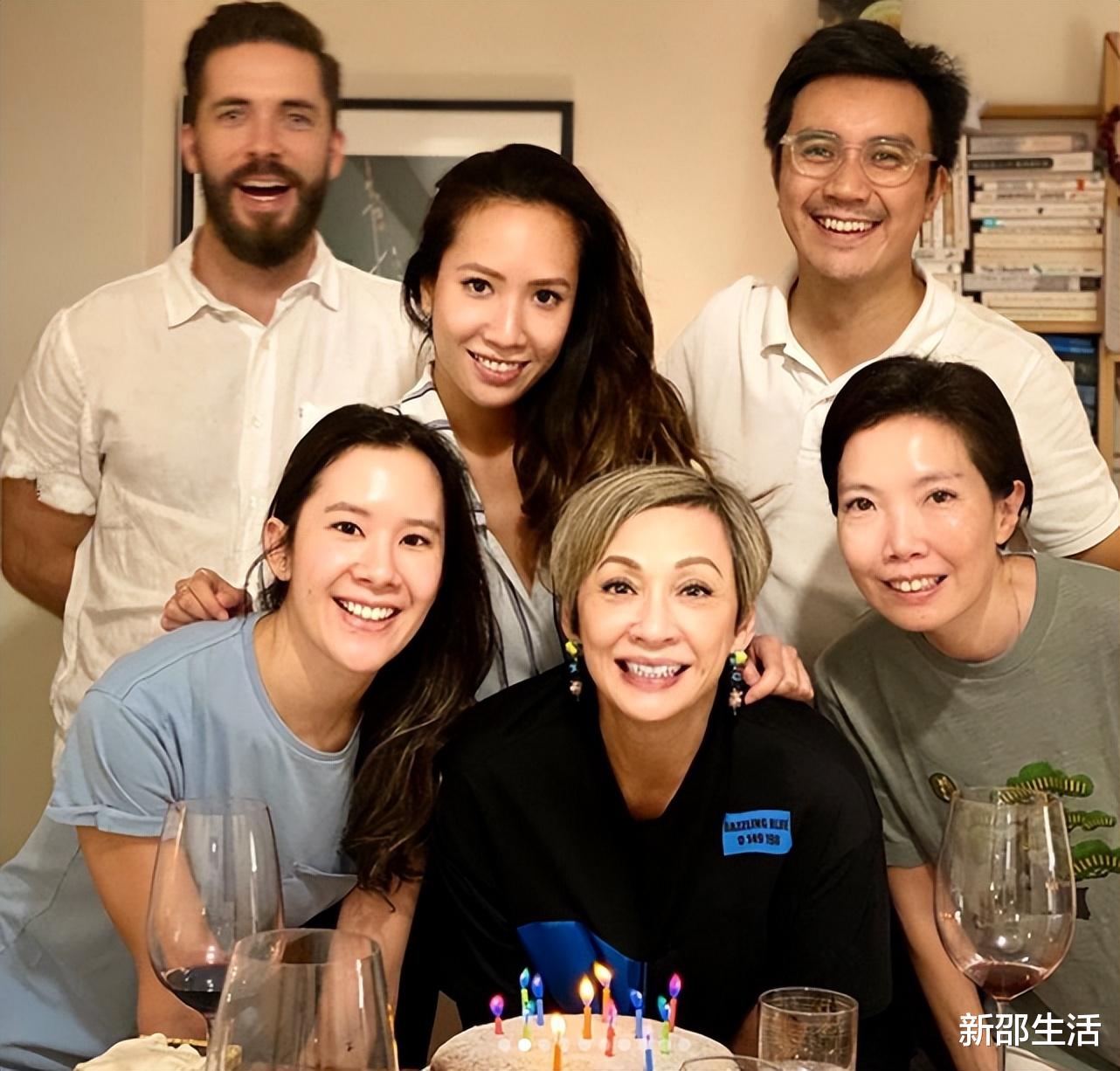 余安安|周润发前妻为外孙办周岁宴，曾经感情婚姻坎坷，现在终于苦尽甘来