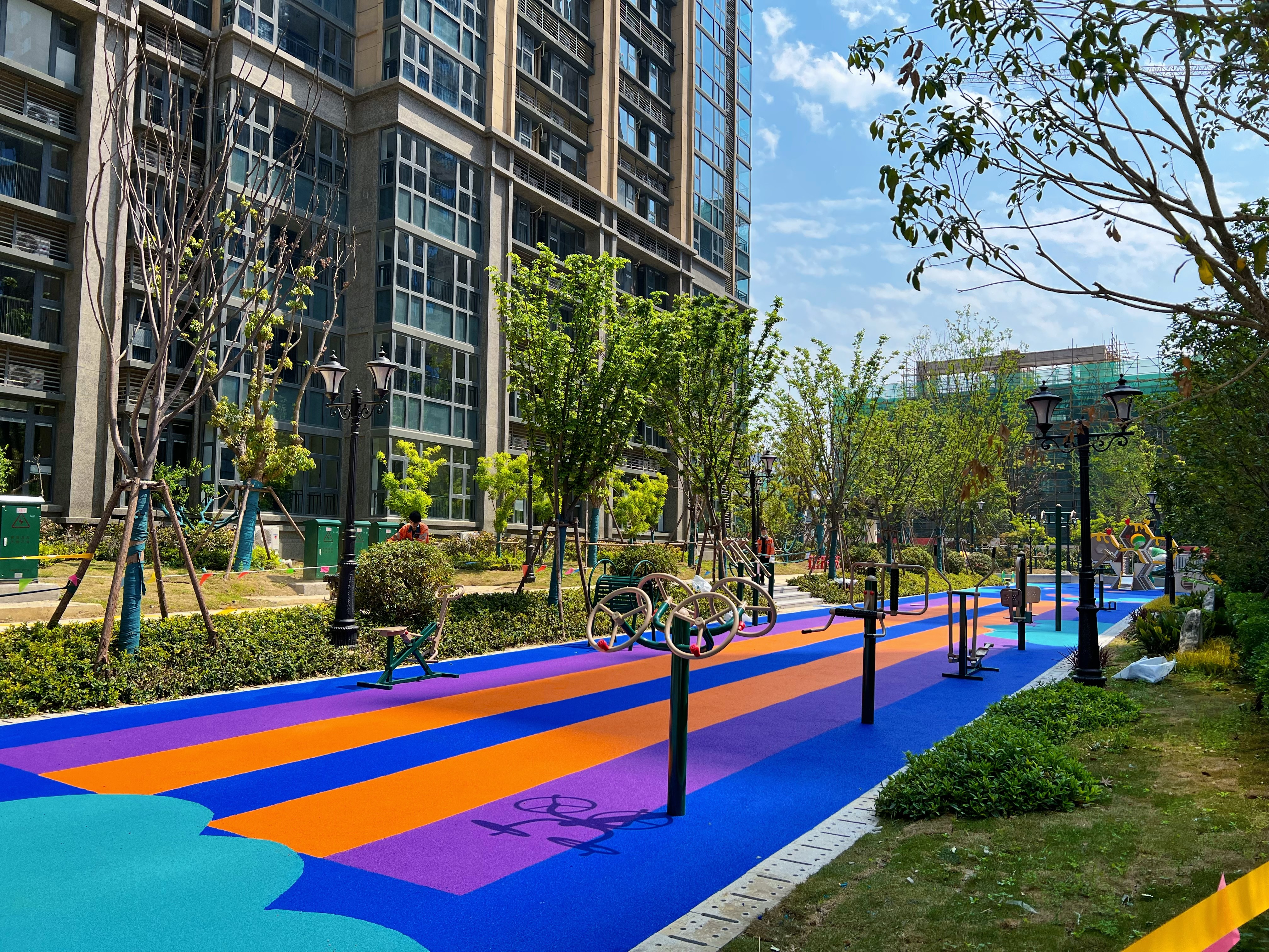 有空多在小区里走一走,随手都是屏保美图