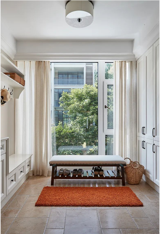 买300㎡复式新房,只花42W设计,自带花园打通后像别墅