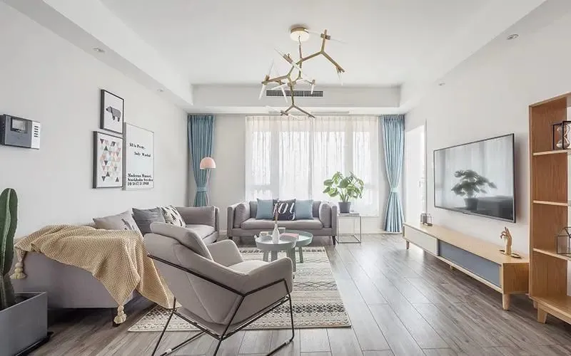 小户型客厅这样装真的很加分,不愧是门面担当,颜值高得可怕