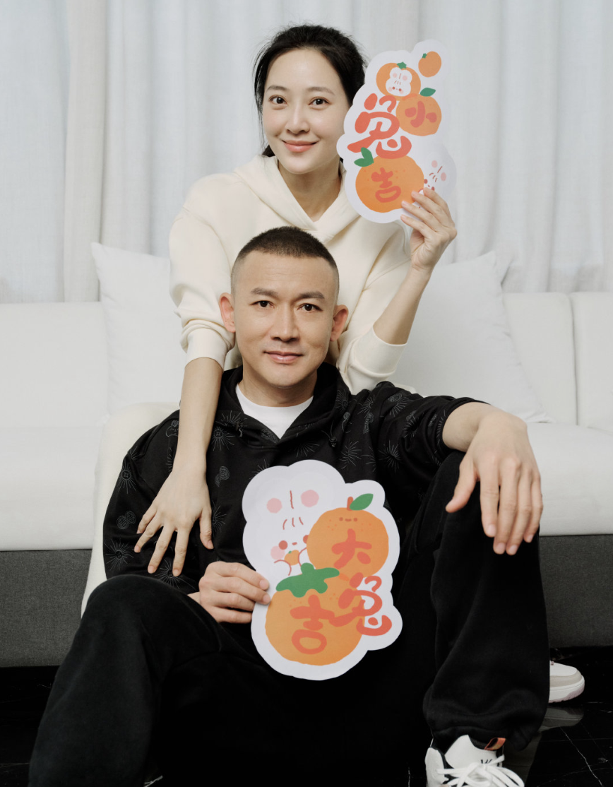 聂远|恭喜!44岁聂远再当爹,大年初一官宣二胎出生,晒全家福幸福洋溢
