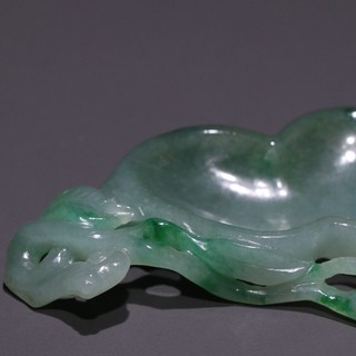 葫芦|清 翡翠雕葫芦笔洗
