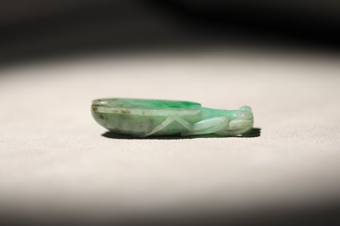 翡翠|清·翡翠螳螂