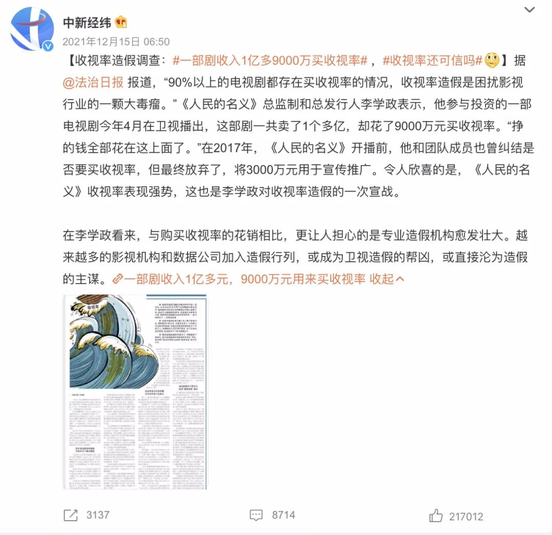 索福瑞|收视率之争绵延20年，一个道理颠扑不破