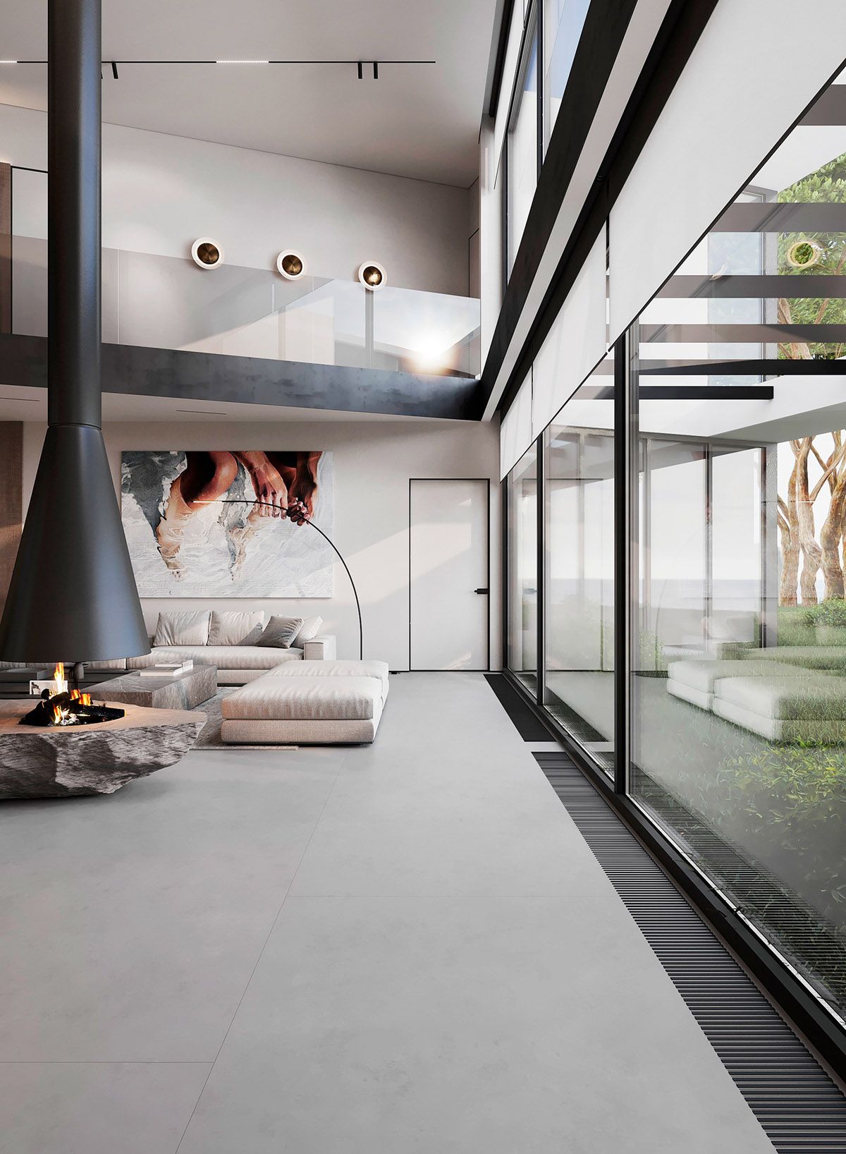 具有清新、现代风格和强烈个性的800平米华丽住宅