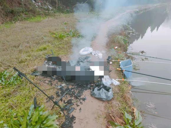 |别在电线下面钓鱼!又一钓友逝世,电到碳化只需一秒钟