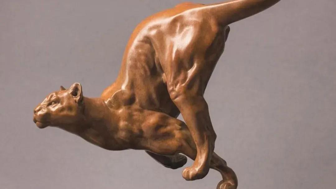 Nick Bibby 太惊艳了！绝美的野生动物青铜雕塑