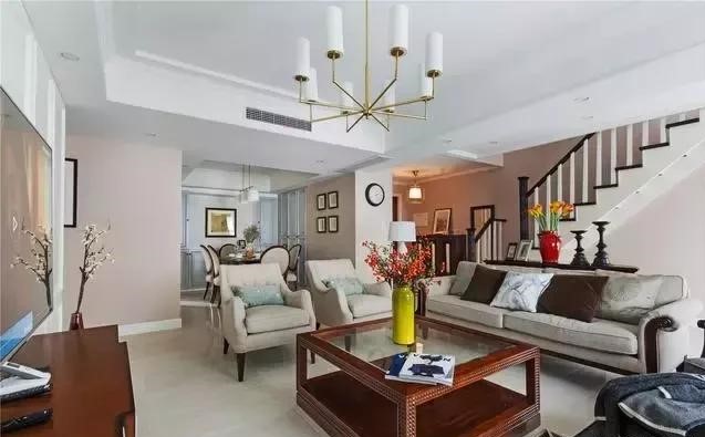 150平米美式风新房完工,玄关柜超实用,整体效果优雅大气上档次