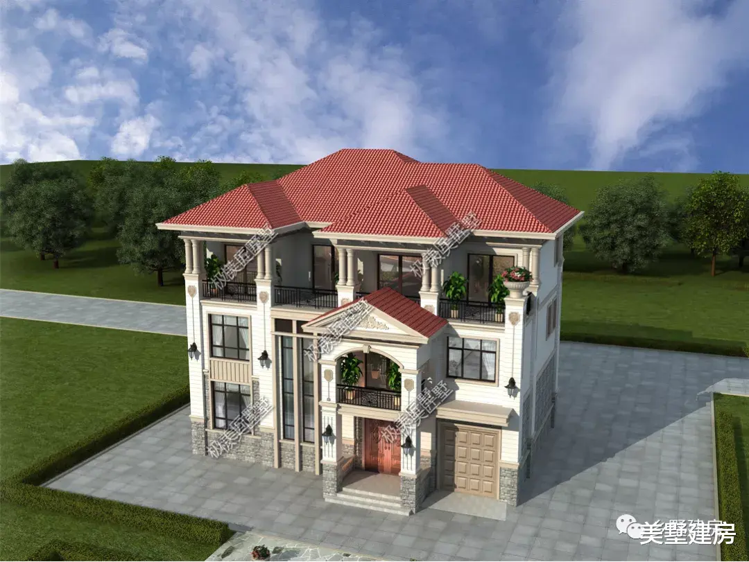 专为农村大家庭设计的别墅，露台车库应有尽有，一起来看看！