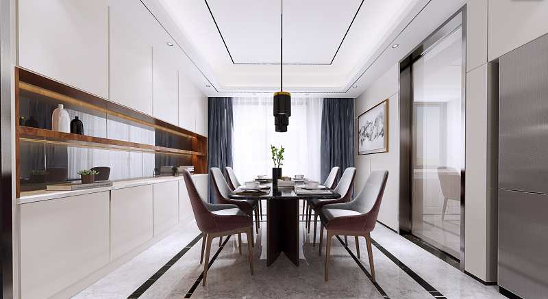 350平现代风五居室储物时尚两不误,拥有属于自己的一片天空