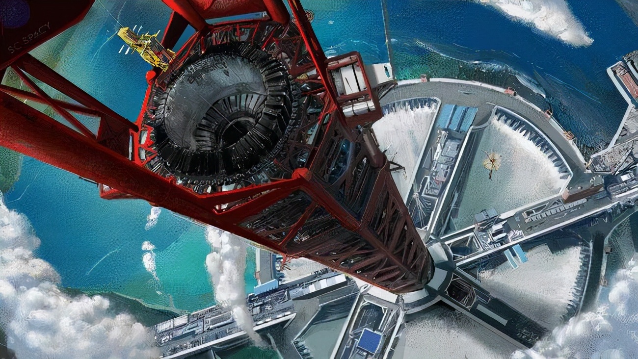 长达10万公里，从太空垂下的太空电梯，真的会变成现实吗？