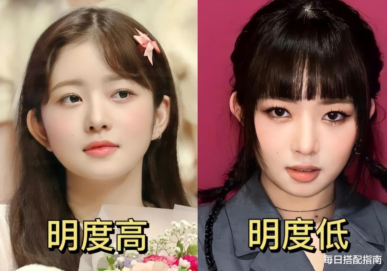 发型 建议短圆脸的女生，别小看妆造的重要性，几个技巧让你颜值翻倍
