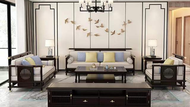 新中式风格，轻奢优雅的时尚感，精致有品位的舒适生活