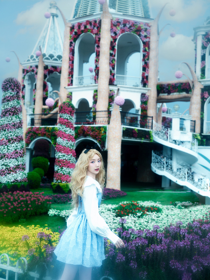 毛晓彤|毛晓彤化身爱丽丝,梦游仙境大片