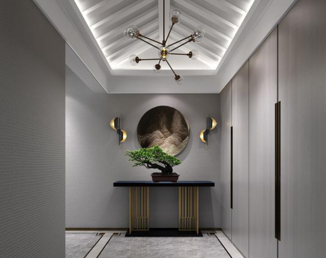 现代简约风格、北欧风格、轻奢风格、简欧风格设计方案效果图。