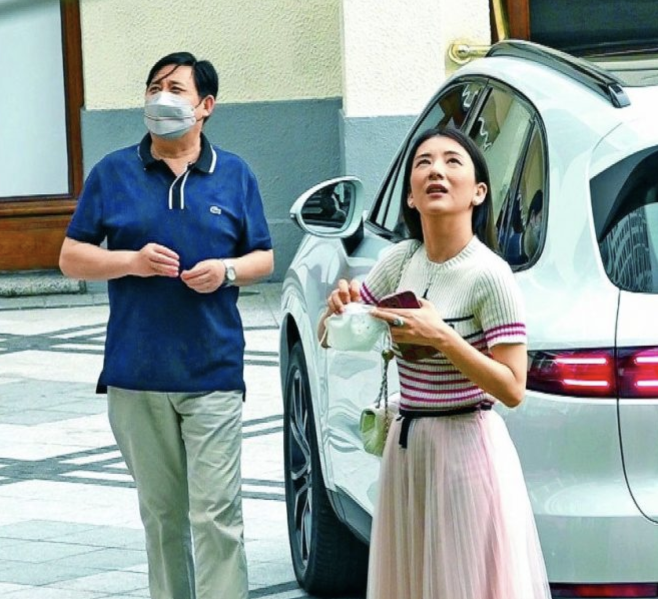 郭富城|郭富城为方媛庆生，与岳父母罕见同框，翁婿二人差2岁却似两代人