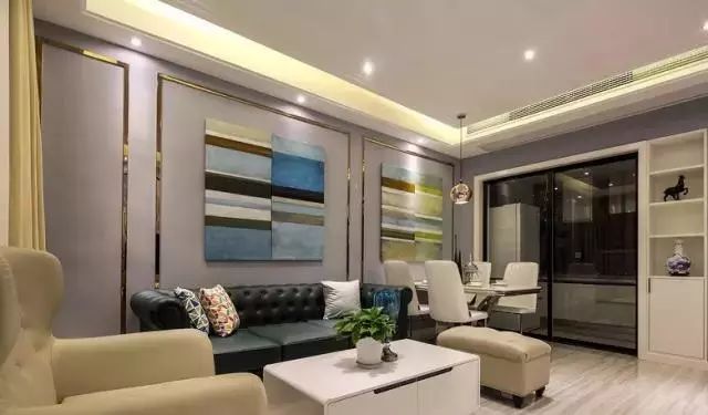 3个月装修的89平简约婚房,10万也能装出大宅风范