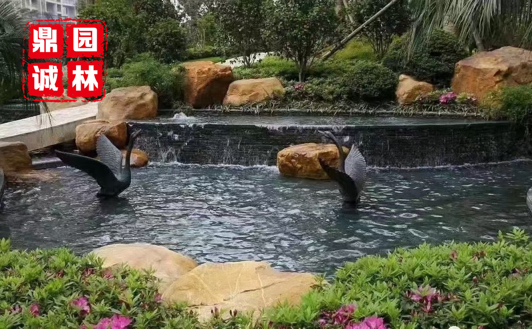 黄蜡石园林观赏造景设计石 庭院鱼池围边驳岸装饰石